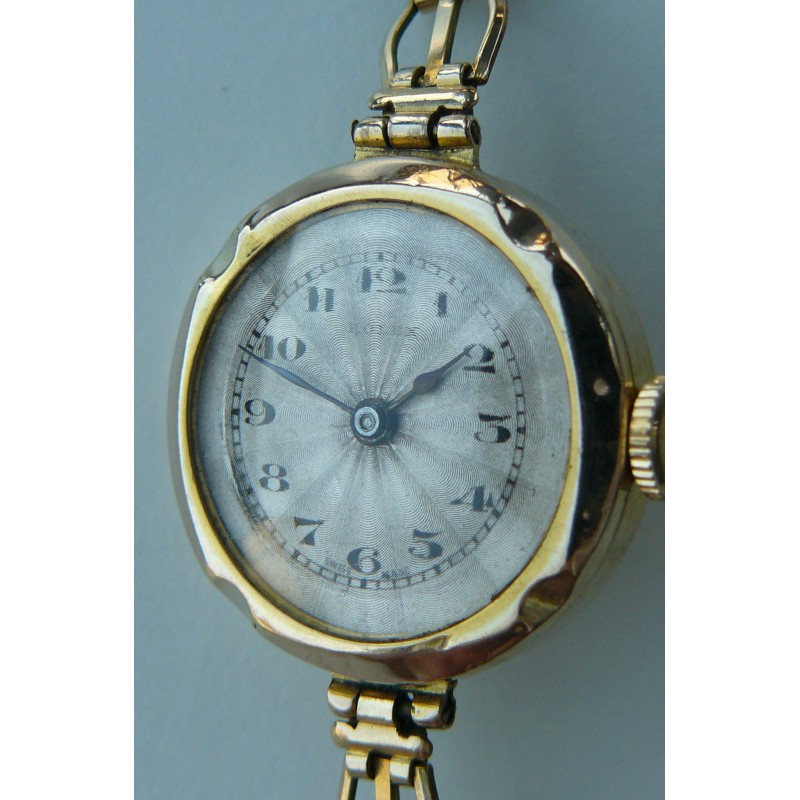 Rolex Antiguo Oro Solido Suizo Rubis 1954 - Reloj de Coleccion